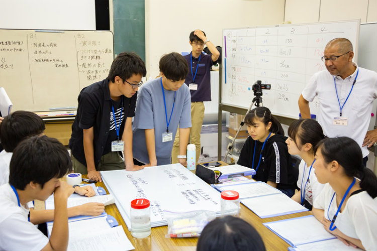 ① これから取り組む共通研究項目を決めるため、白熱した討議。
