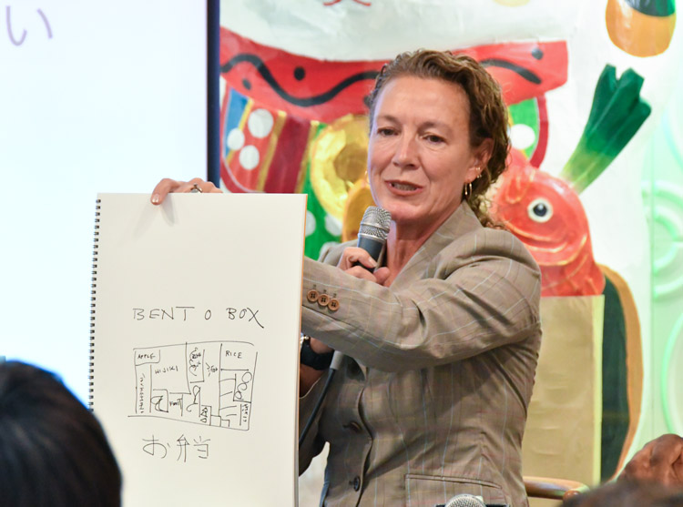 上智大学地球環境学研究科教授で、環境学の専門家あん・まくどなるど氏(京都大学アカデミックデイ事務局提供)
