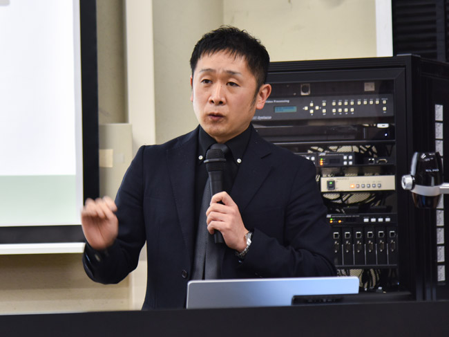 AIの積極的な活用を訴える木村さん