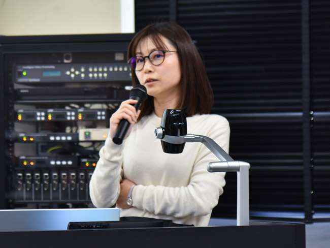 年間計画と教育現場への配慮を両立する難しさを述べた原田さん