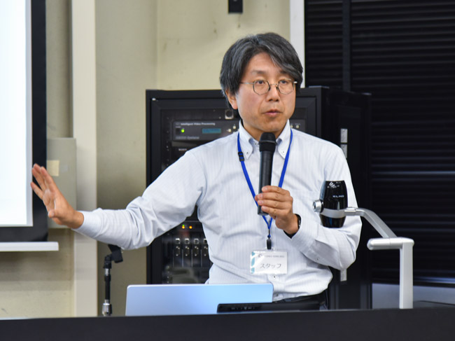 リスクの可視化を通じて教育現場や政策の透明性を高めるべきとの主張も展開した岸本さん