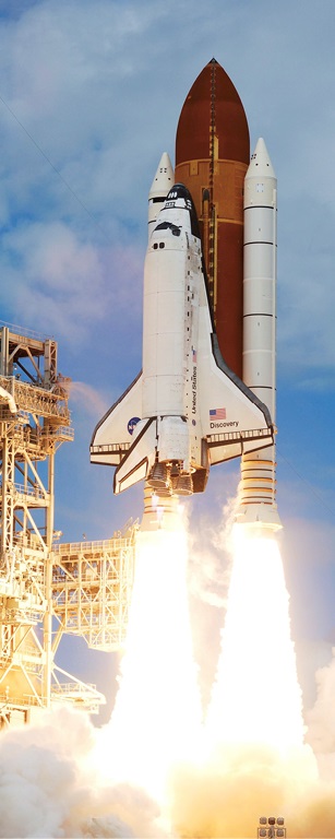 スペースシャトル(1981) NASAが打ち上げたスペースシャトル。1981年から2011年の間に135回打ち上げられた。
